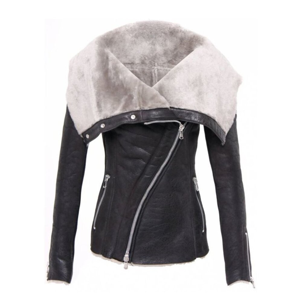 REX Fur leather Women's Jacket